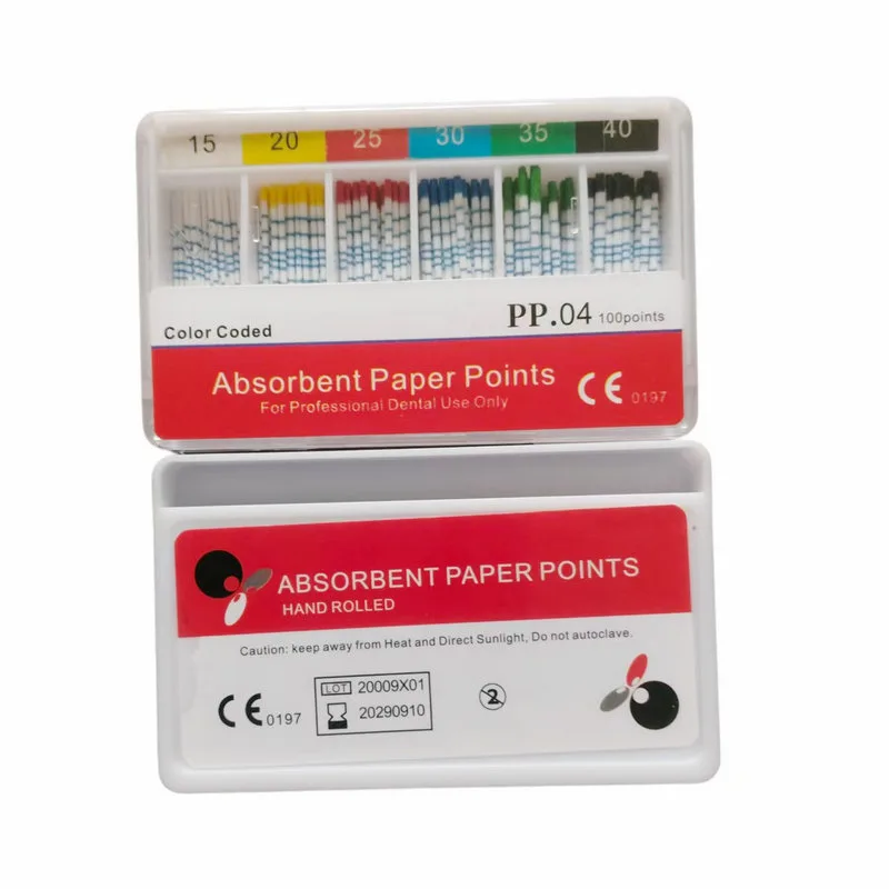 Absorbent Paper Points with Scaler 02 04 06