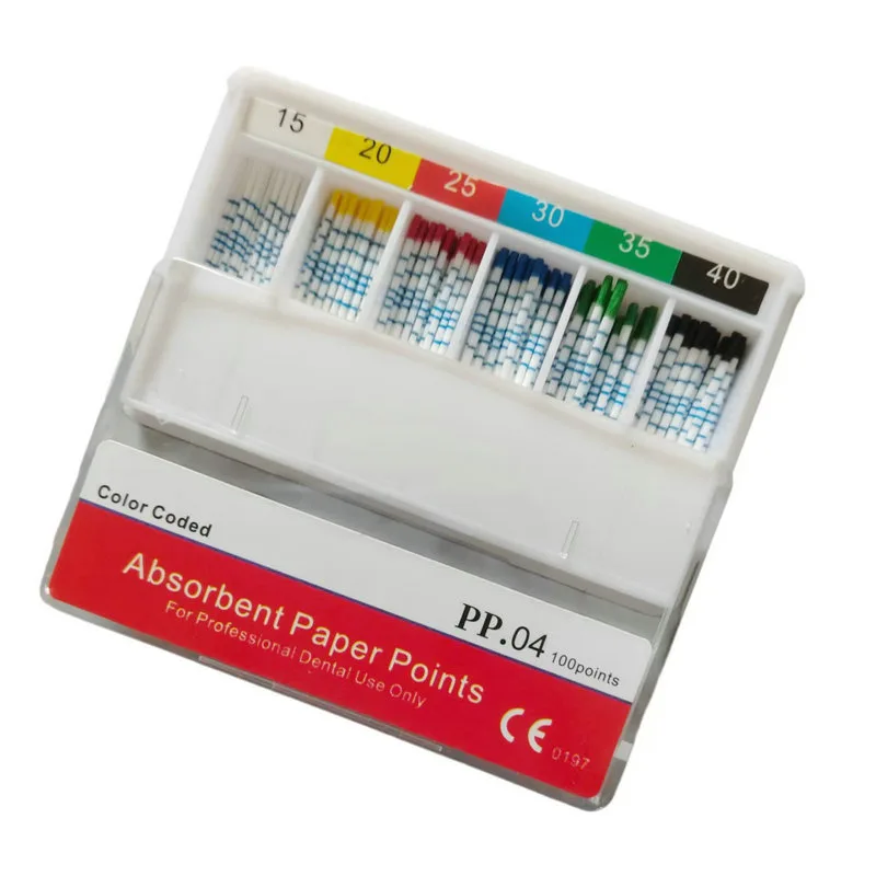 Absorbent Paper Points with Scaler 02 04 06