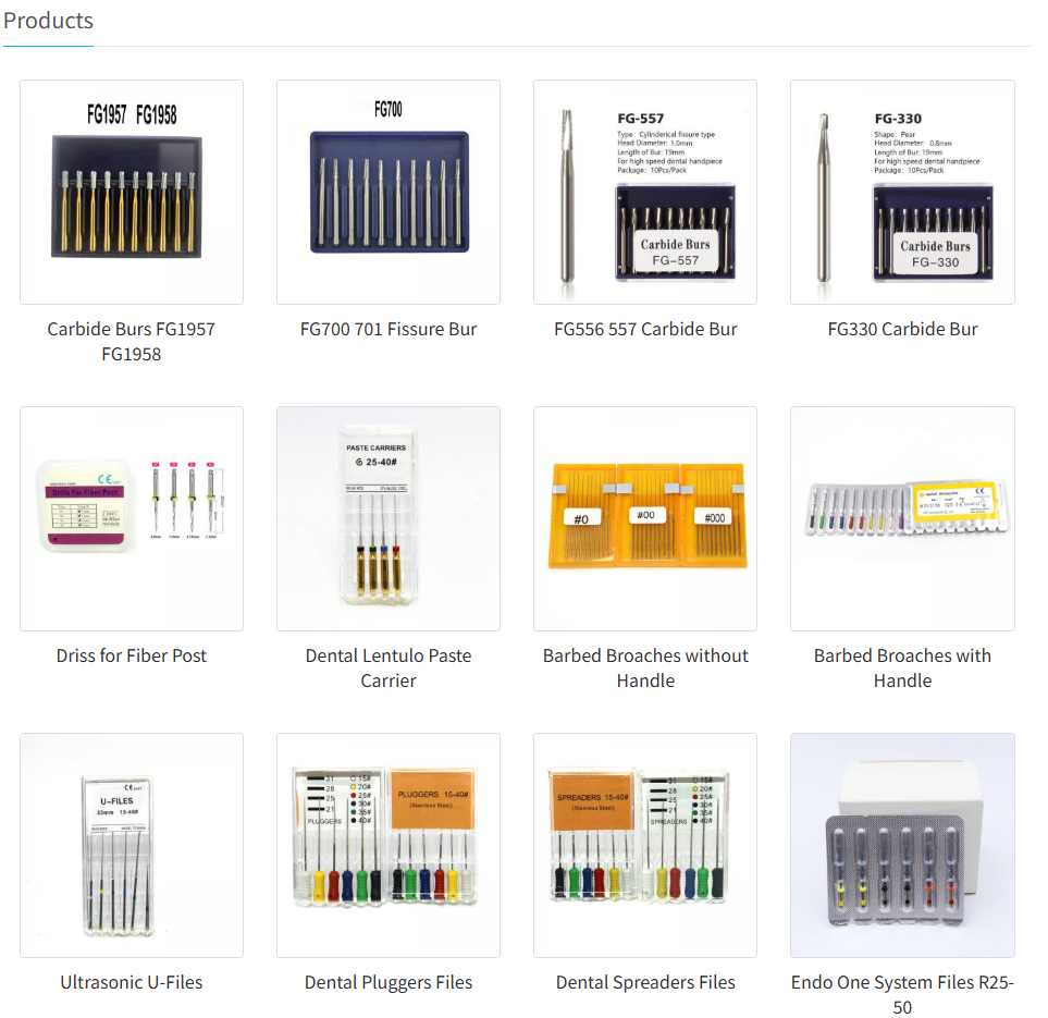 Dental Products Manufacturer | Shenzhen SinaDent - Quality OEM Dental Supplies