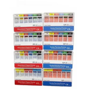 Absorbent Paper Points with Scaler 02 04 06