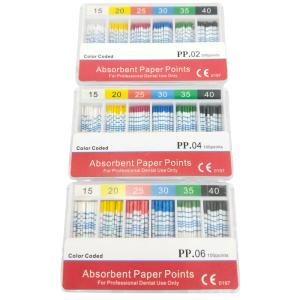 Absorbent Paper Points with Scaler 02 04 06
