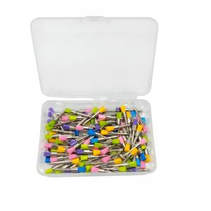 Dental Prophy Brushes Flat Colored