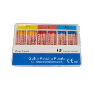 Gutta Percha Points F1-F5 With Scale